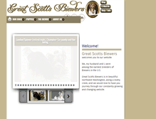 Tablet Screenshot of greatscottsbiewers.com